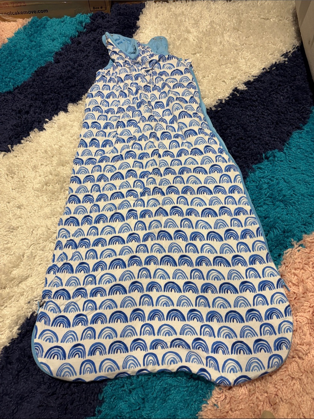 Little Sleepies Light Blue Baby Sleep Sack